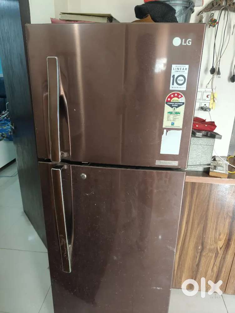 LG Double door convertible fridge and coffee machine