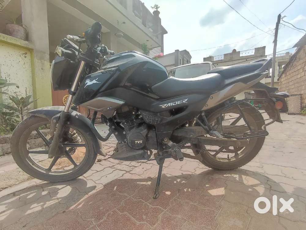 TVS raider 125 Black colour