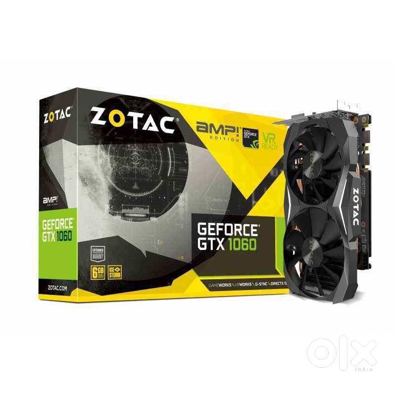 Gtx 1060 zotac amp 6gb