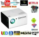 LIVE DEMO TV IPL A BIG SCREEN M18 ANDROID 9.0 WIFI BT LED PROJECTOR