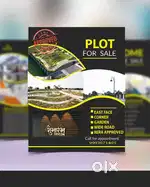 Two way plot for sale with converd campus