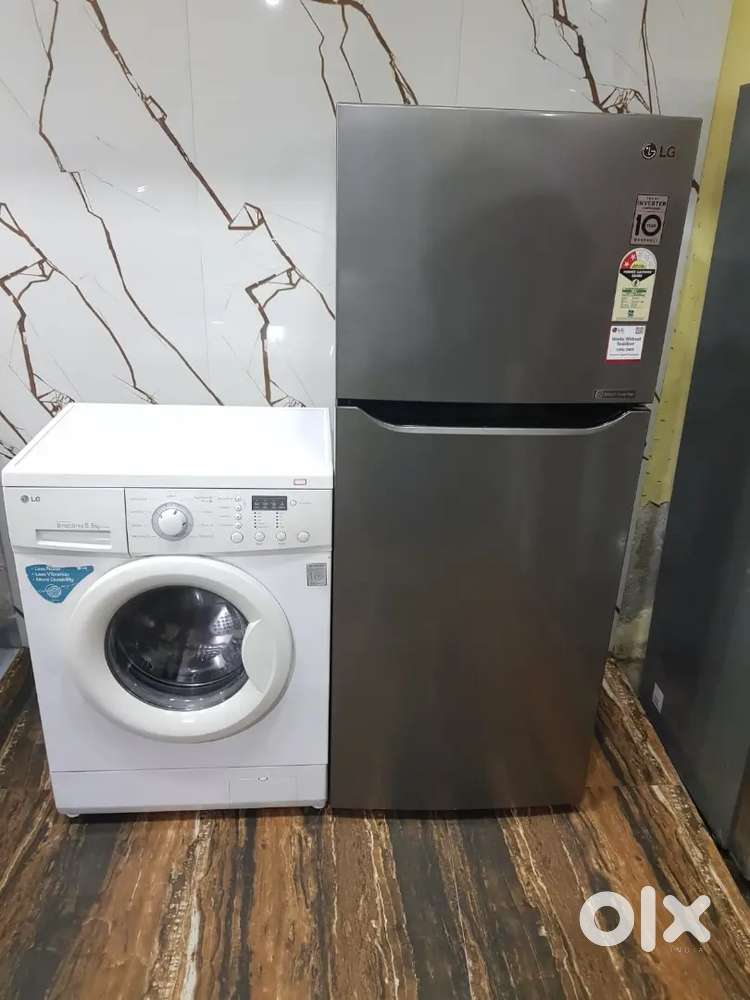 Lg smart inverter refrigerator and Ig direct drive washing machine*2*