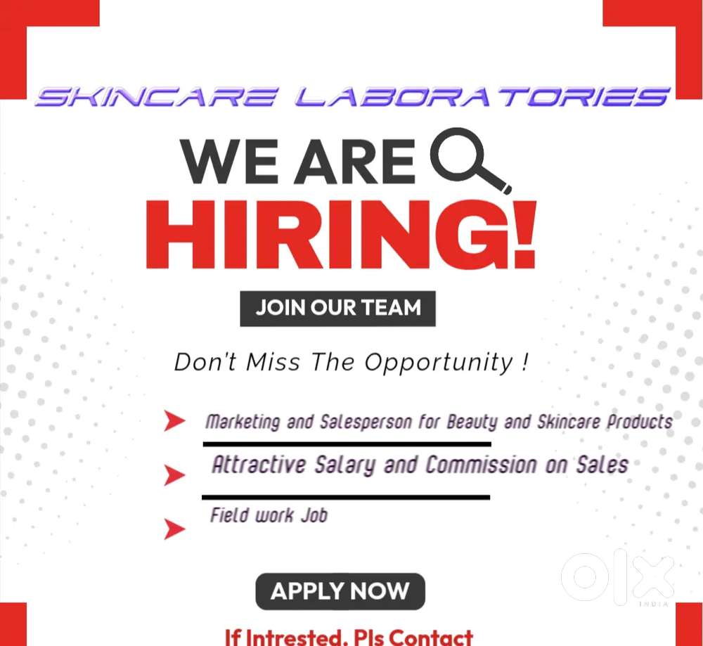 Sales and Marketing for a beauty products