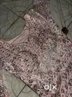 Long wedding gown