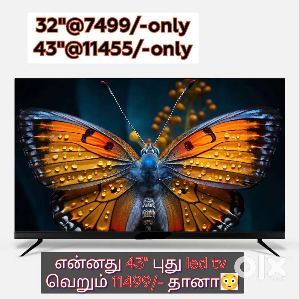 Fast selling - new sony 43 inch smart led tv @11455