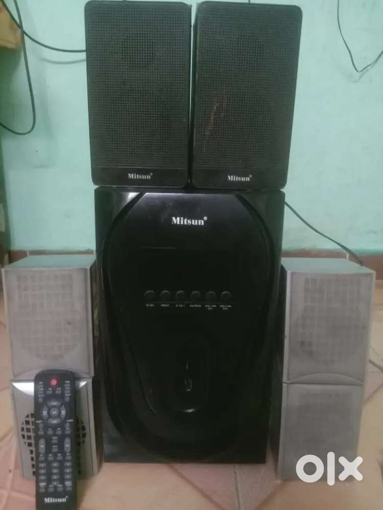 Mitsun 5.1 surrounding home theatre good condition