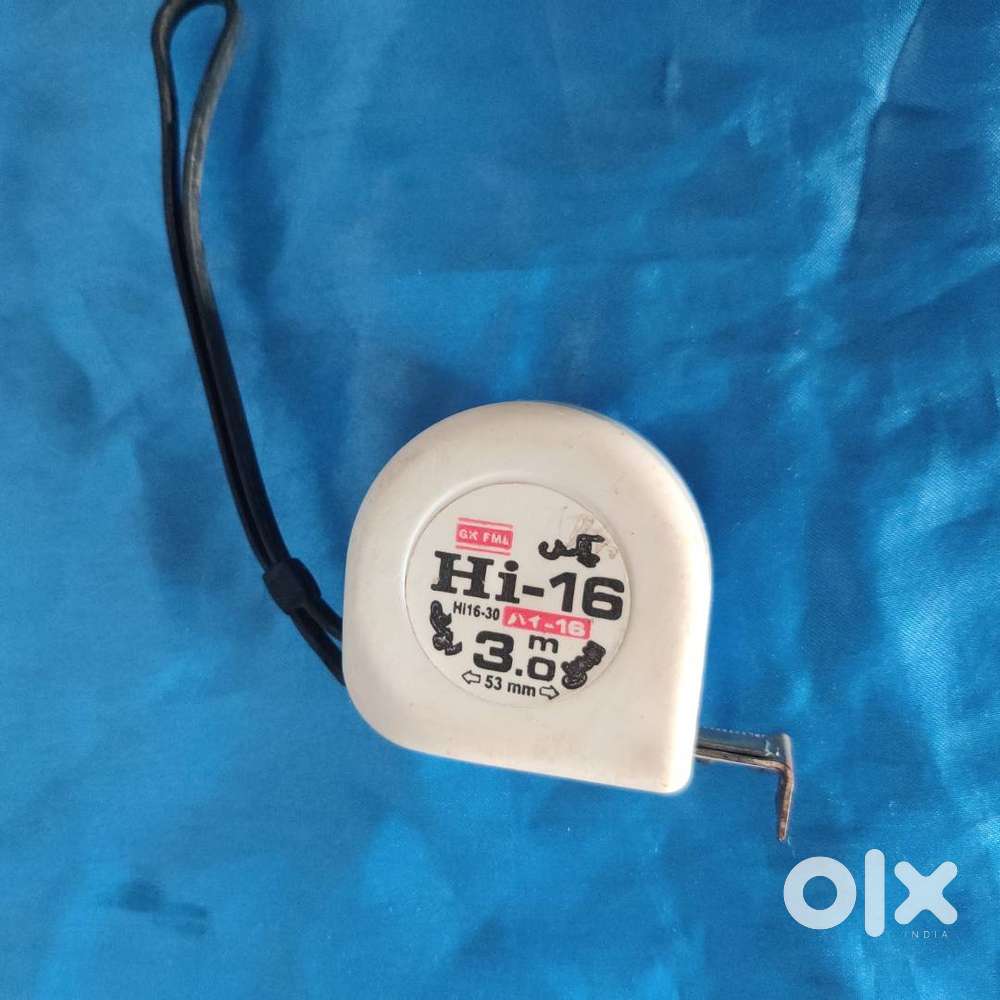 GK FML HI-16 Abs Case Steel White & Blue Measuring Tapes (3M x 16MM)