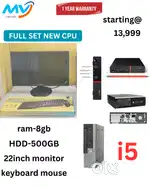 Starting @ 13,999  Branded Low Price  Full Set  Desktop Laptop Sales &