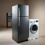 Double Door Refrigerator & Fully Automatic Washing Machine Best Deals*
