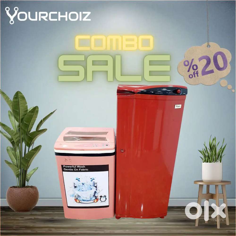 #Affordable Refurbished Top Load &  fridge  Great wash cycles, clean