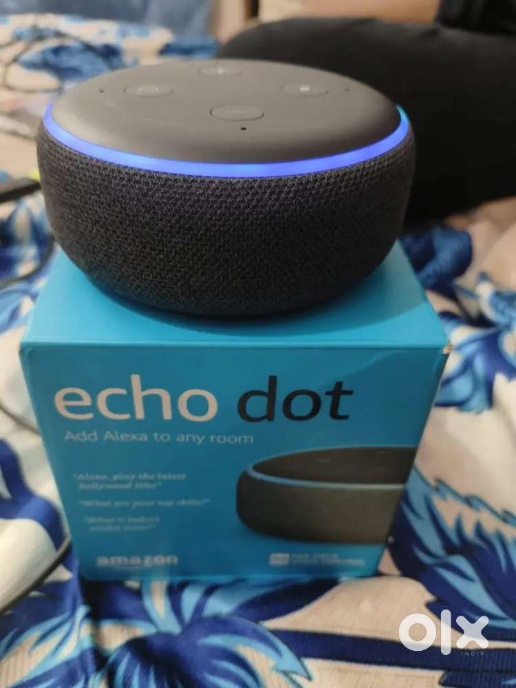 Amazon echo dot with complete box mrp 4499