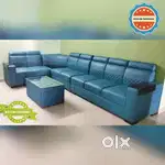 KHWAJA FURNITURE Designer L Cornor Sofa Set ( Bajaj finance Available)