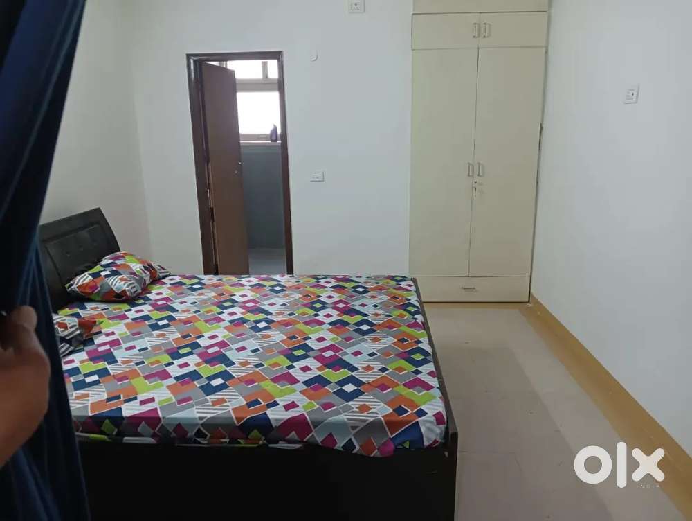 Fully by furnished One room with attach bathroom