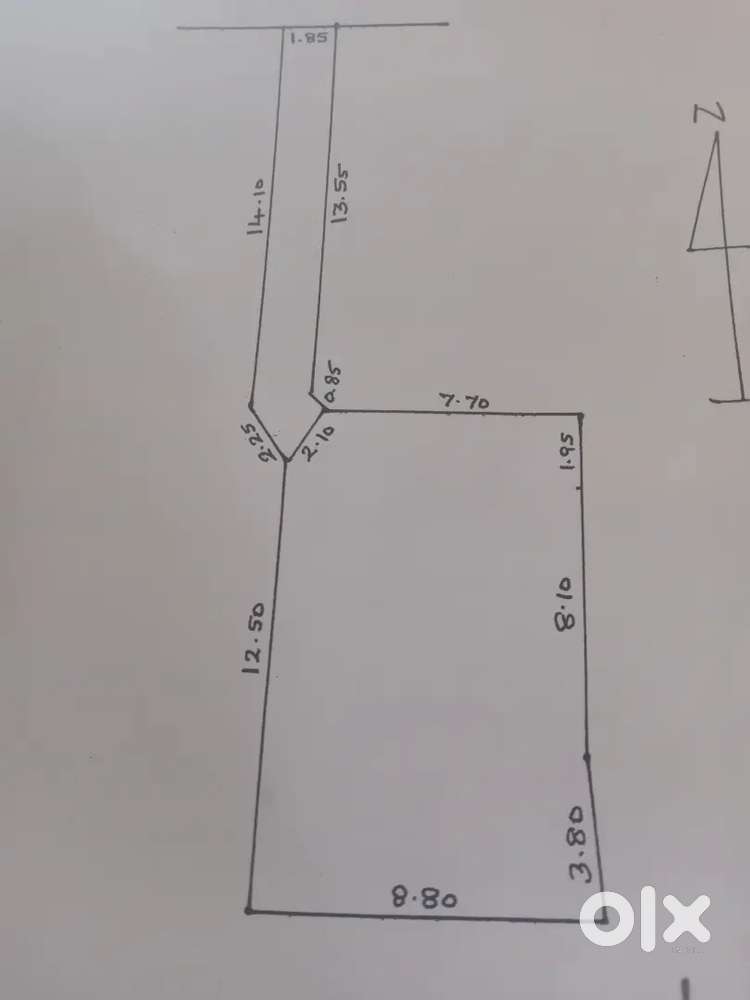 3. 1/4 cent plot for sale in manjappalam pannenpara road