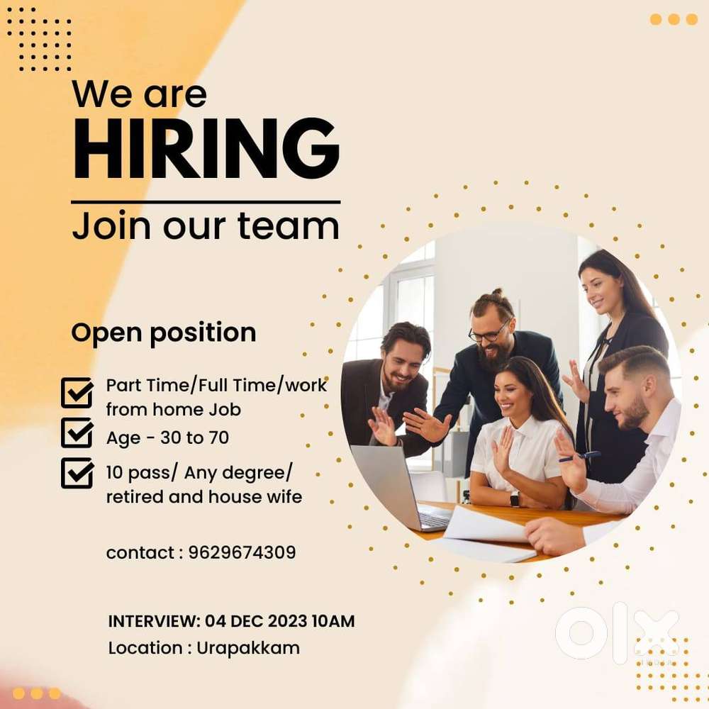 work from home /part time/ full time