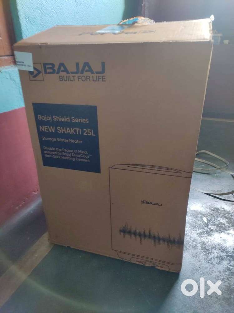 Brand New Bajaj New Shakti 25L Geyser – Unused, Sealed Pack, warranty