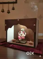 New wooden temple ₹450 all size temple available FESTIVAL OFFER