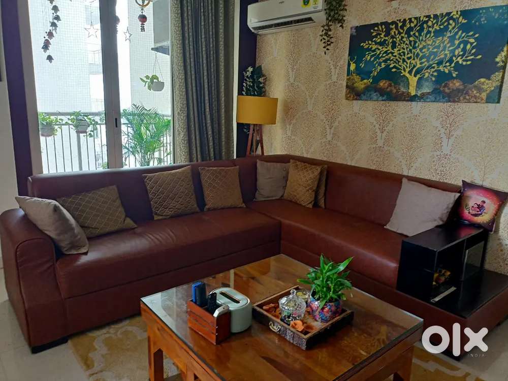 L shaped brand new sofa 6*5 feet