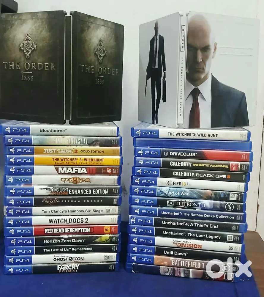 PS4 GAMES FOR RENT (PHYSICAL CD)