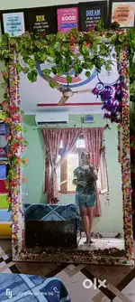Full length Long asthetic  mirror