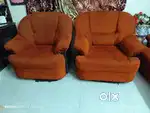 5 seating jumbo Synthetic sofa set