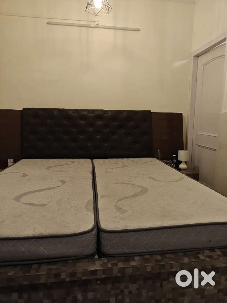 Sleepwell Double Bed Mattress – Orthopedic, Dual Comfort  2 Years Old