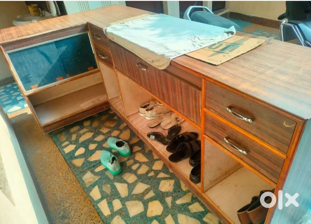 L sizes wooden shop counter