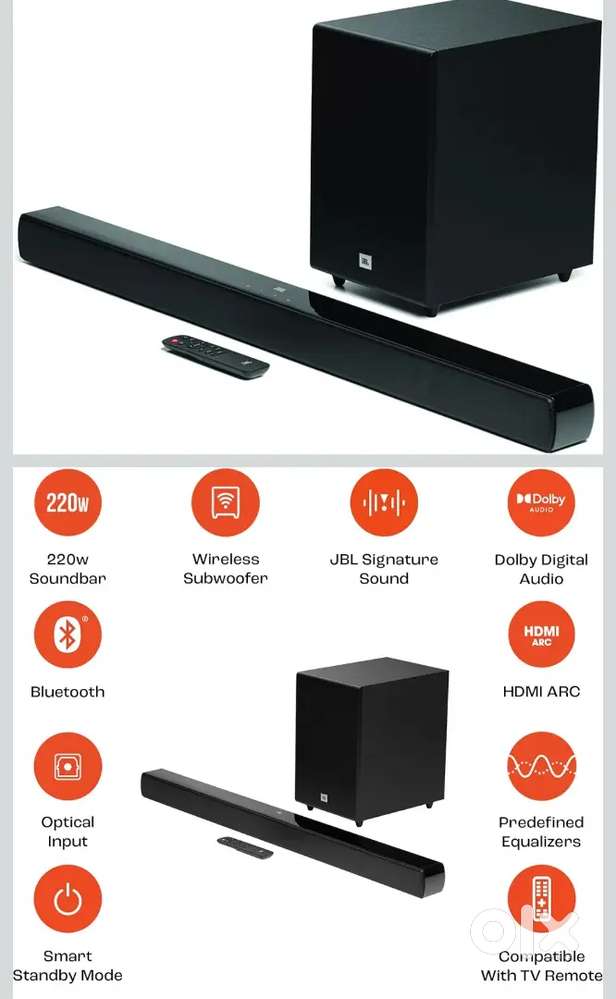 JBL Cinemas SB271 with 11 months warranty