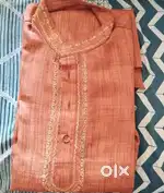 Custom stitched Khadi cotton Kurta
