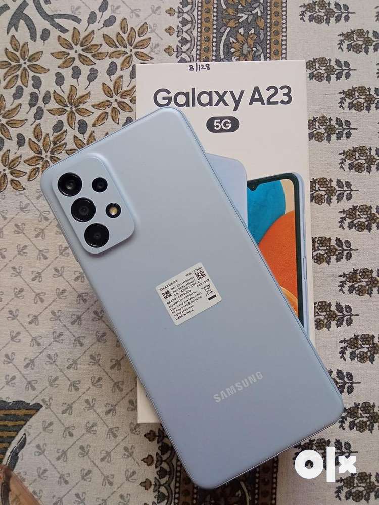 Galaxy A23 5G 8/128 GB with bill and box