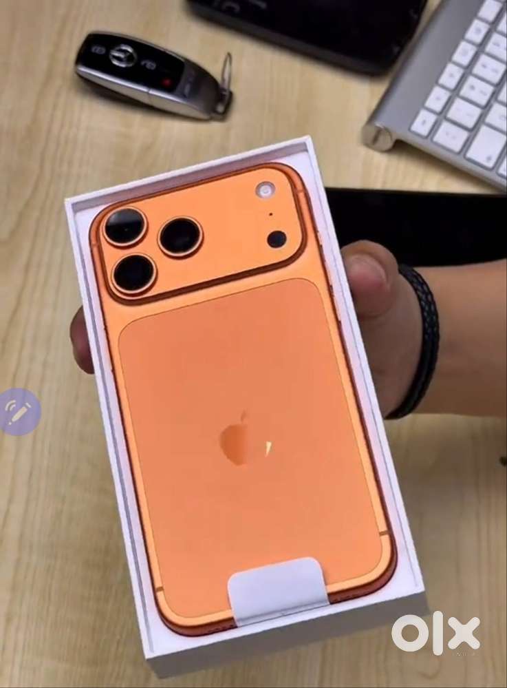 I phone 17 pro max 256 cosmic orange 1 physical sim nd 1 esim