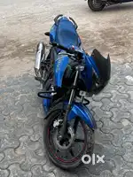Apache rtr 160 Blue Colour