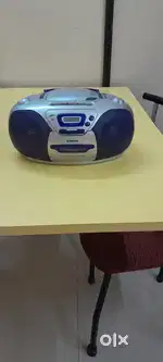 Radio with cD player and cassette player
