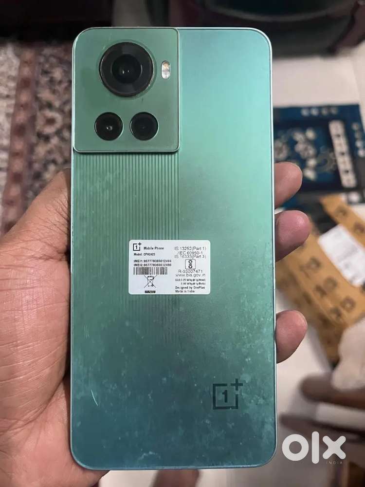 One plus 10R 5G,256GB,12 GB RAM,Battery 5000 mAH, Display 17 cm