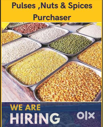 Purchaser-Pulses,Nuts,Spices