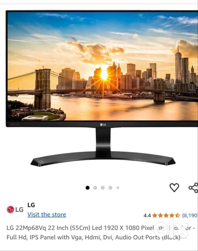 LG Monitor 22 inch
