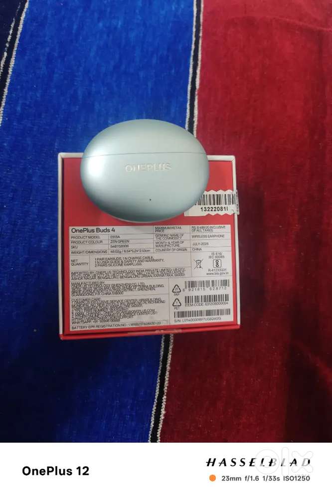 Oneplus buds 4 Rs.5300 Mrp (Rs.5500)