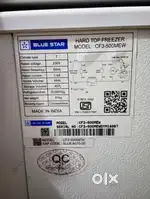 Deep freezer 500liter blue star