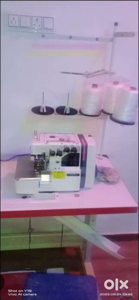 5 thread singer swing machine