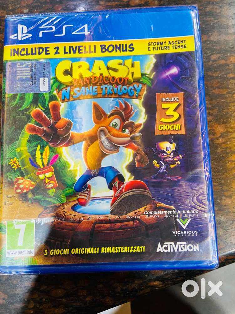 Ps 4 crash bandicoot