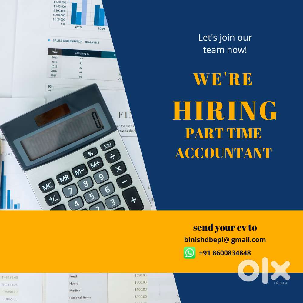 Part time Accountant needed.