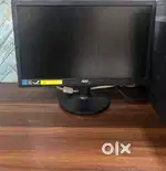 Acer monitor window 7  with pc of 1 tb storage