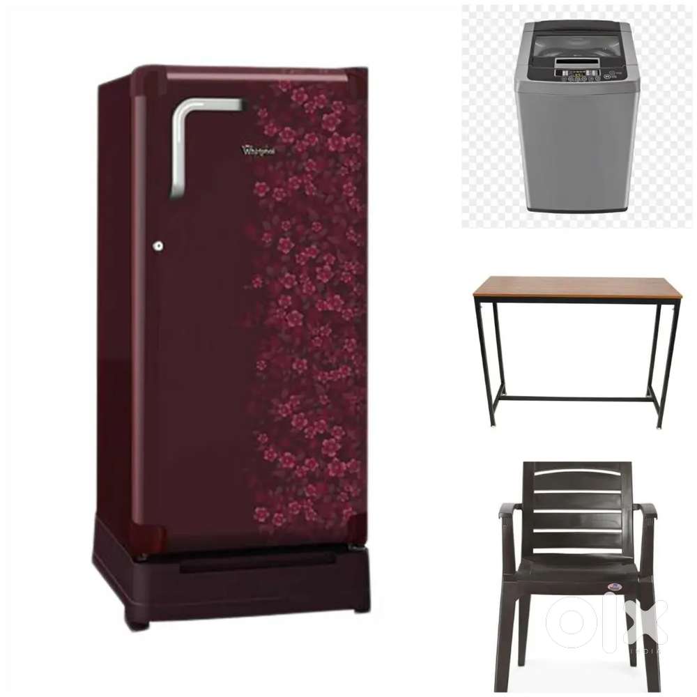 999/-  Rent on fridge washing machine