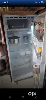 Haier single door 2year old fridge good condition