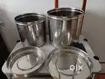 two Steel containers