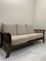 Luxury teakwood sofa 5 seater for sale