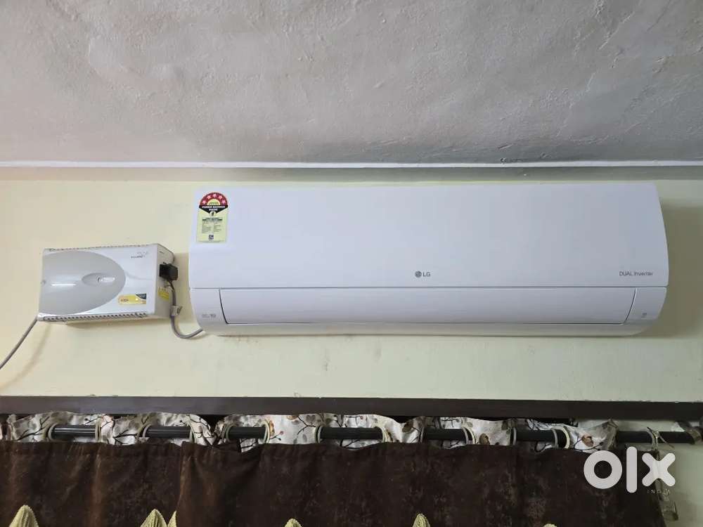 LG 1.5 ton Dual Invertor AC 5 star + AMC worth 17k + free stabilizer