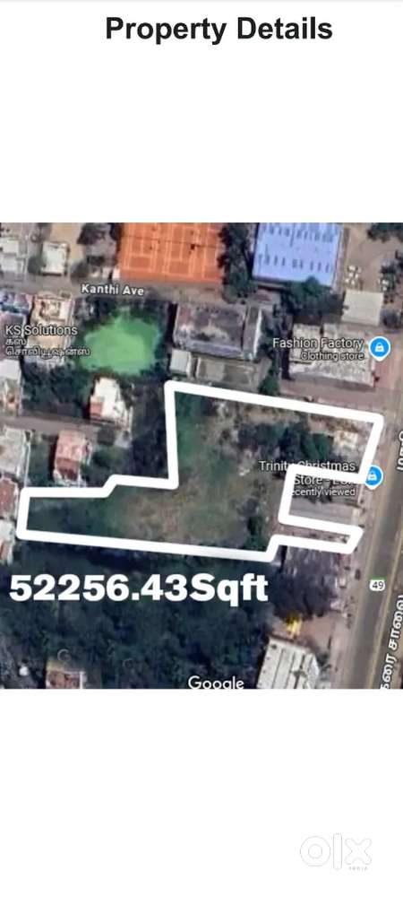 52256 Square Feet Land Palavakkam Chennai