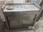Steel counters for restaurants