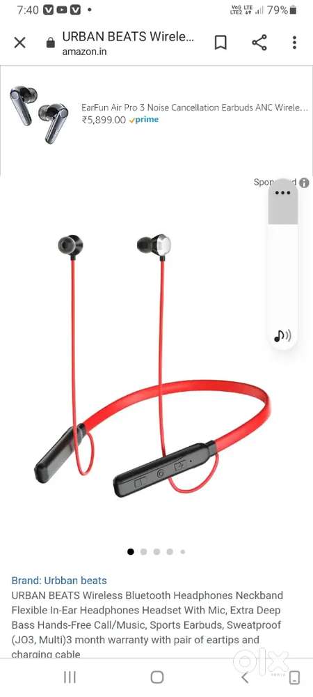 Bluetooth neck band